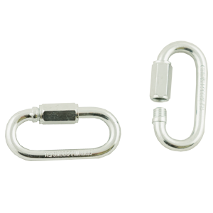 Maillons rapides à écrou 5x50mm - 2 pces